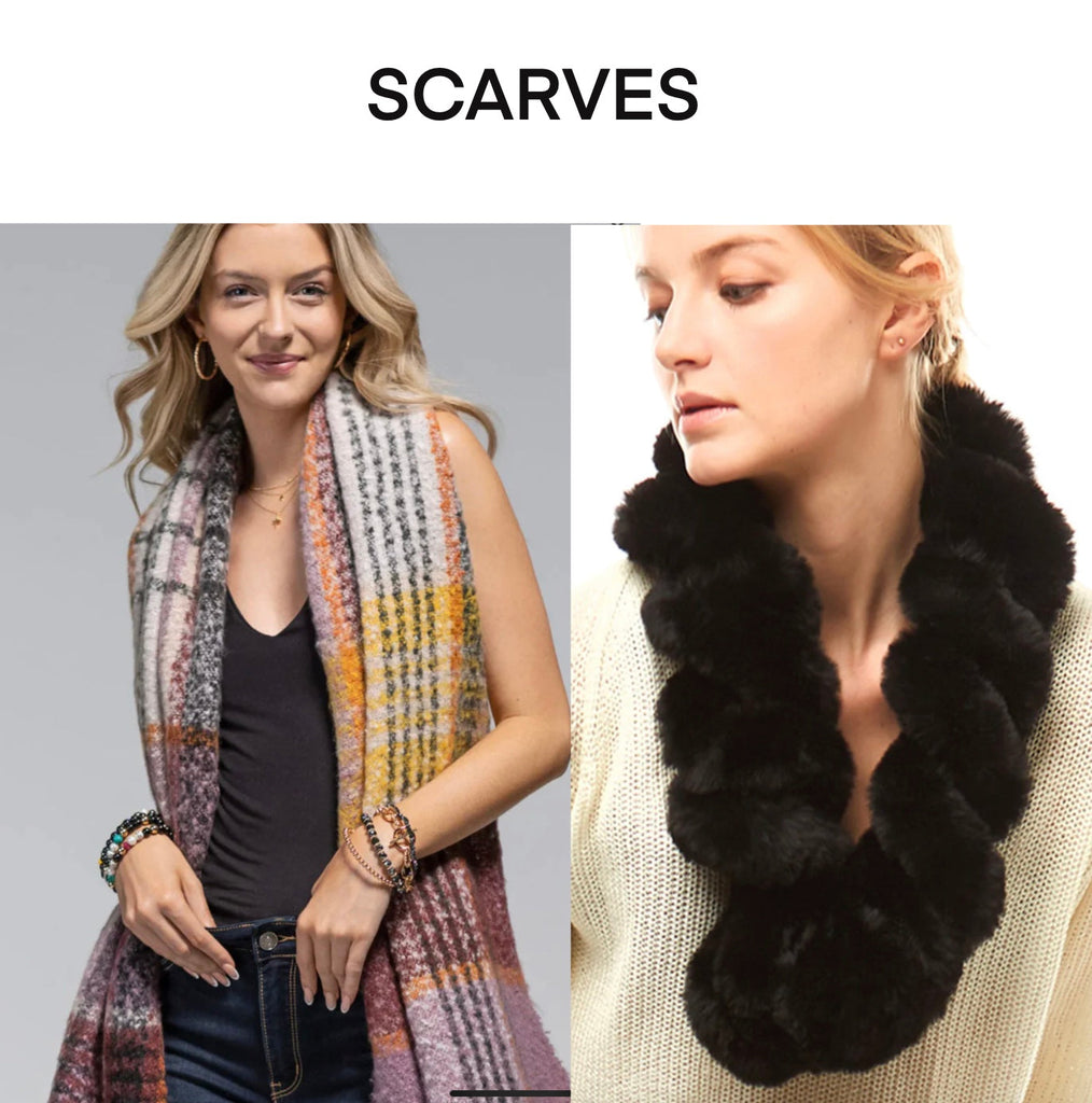 Scarves, Neckpieces & Shoulder Wraps