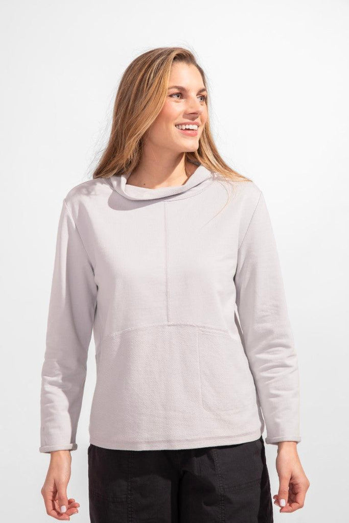 Ocean Front Terry Pocket Pullover by Escape By Habitat - Robin Boutique-Boutique 