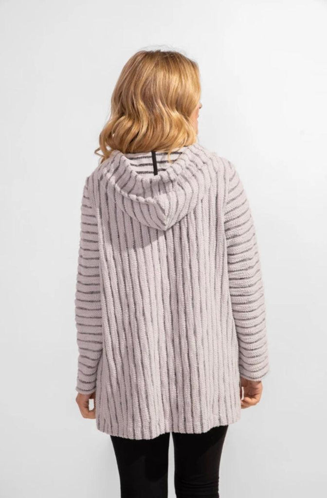 Island Stripe Terry Hoodie by Escape - Robin Boutique-Boutique 