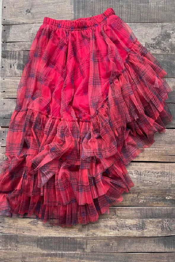 Ruffle It Up Skirt by Jaded Gypsy - Robin Boutique-Boutique 