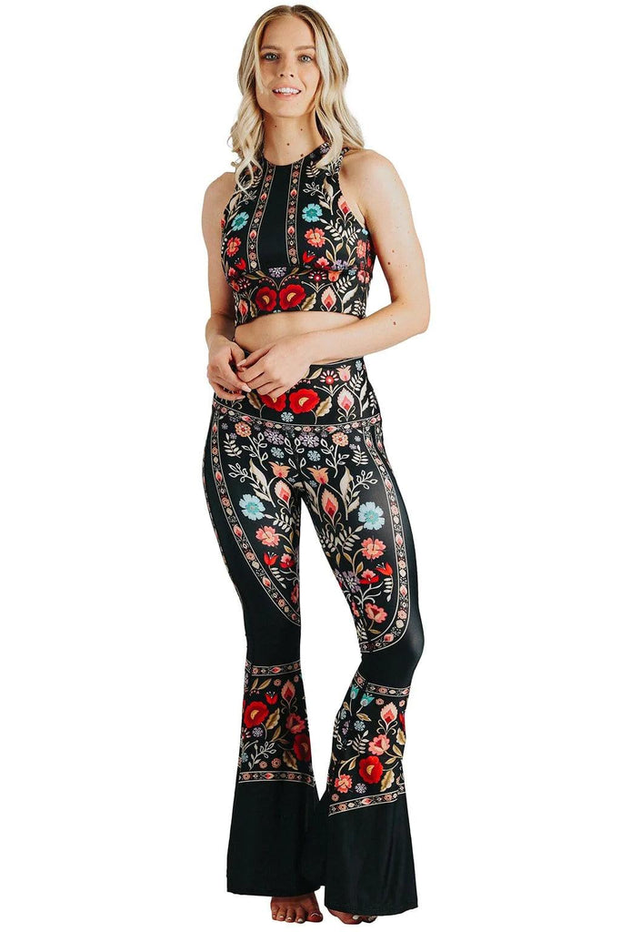 Printed Bell Bottoms by Yoga Democracy - Robin Boutique-Boutique 