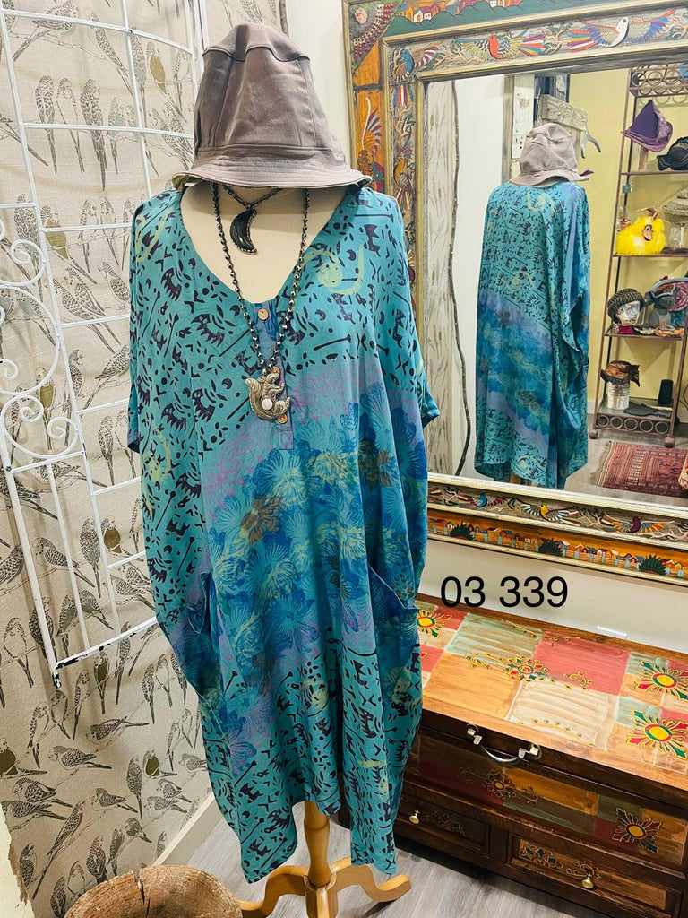 Silk Midi Muu by Kantha Bae - Robin Boutique-Boutique 