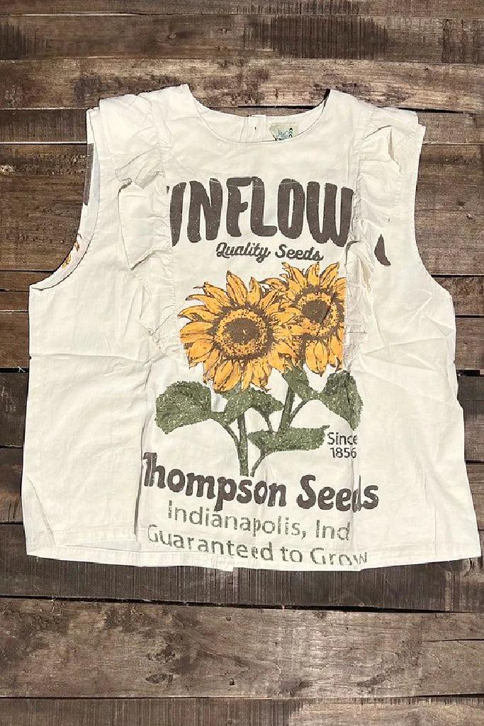 Town Fair Top Sunflower by Jaded Gypsy - Robin Boutique-Boutique 