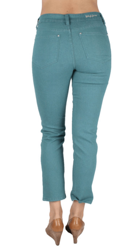 Ethyl Skinny Ankle Pants in Teal K359TEAL - Robin Boutique-Boutique 