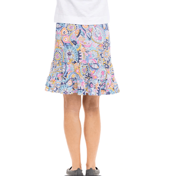 Multi Color Paisley Skirt - Robin Boutique-Boutique 