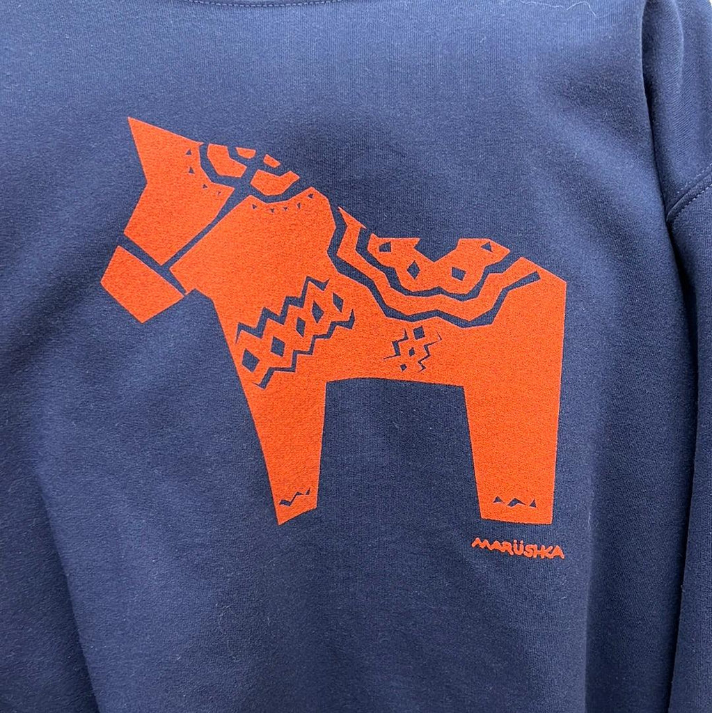 Swedish Horse Sweatshirt by Marushka - Robin Boutique-Boutique 