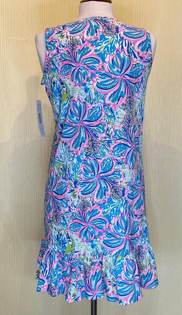 Beachtime Jennifer Ruffle Dress CPX4546P - Robin Boutique-Boutique 