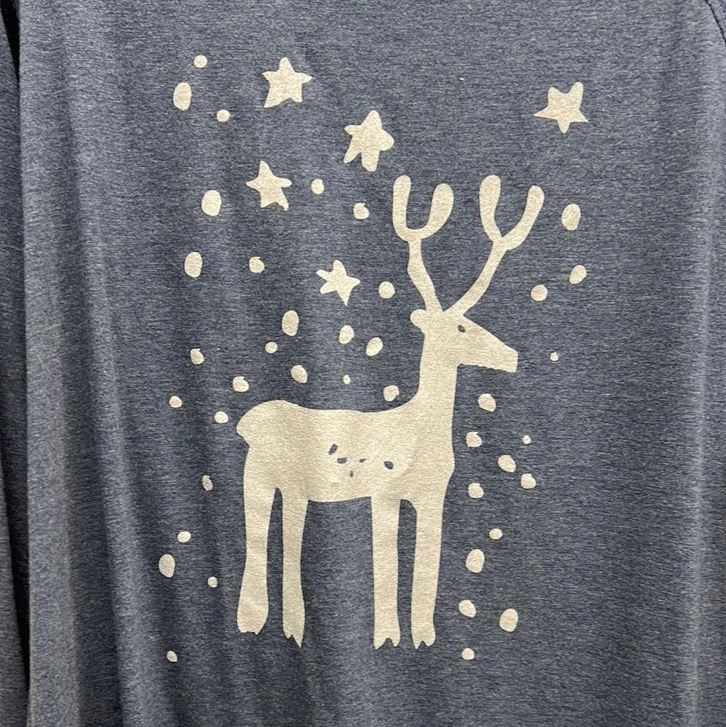 Tunic Tee Reindeer - Robin Boutique-Boutique 