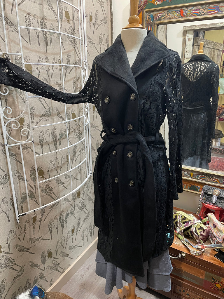 Long Lace Jacket by Adore BS14 - Robin Boutique-Boutique 