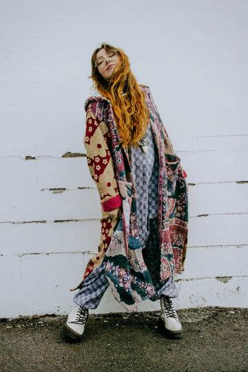 Rising Sun Coat by Kantha Bae - Robin Boutique-Boutique 