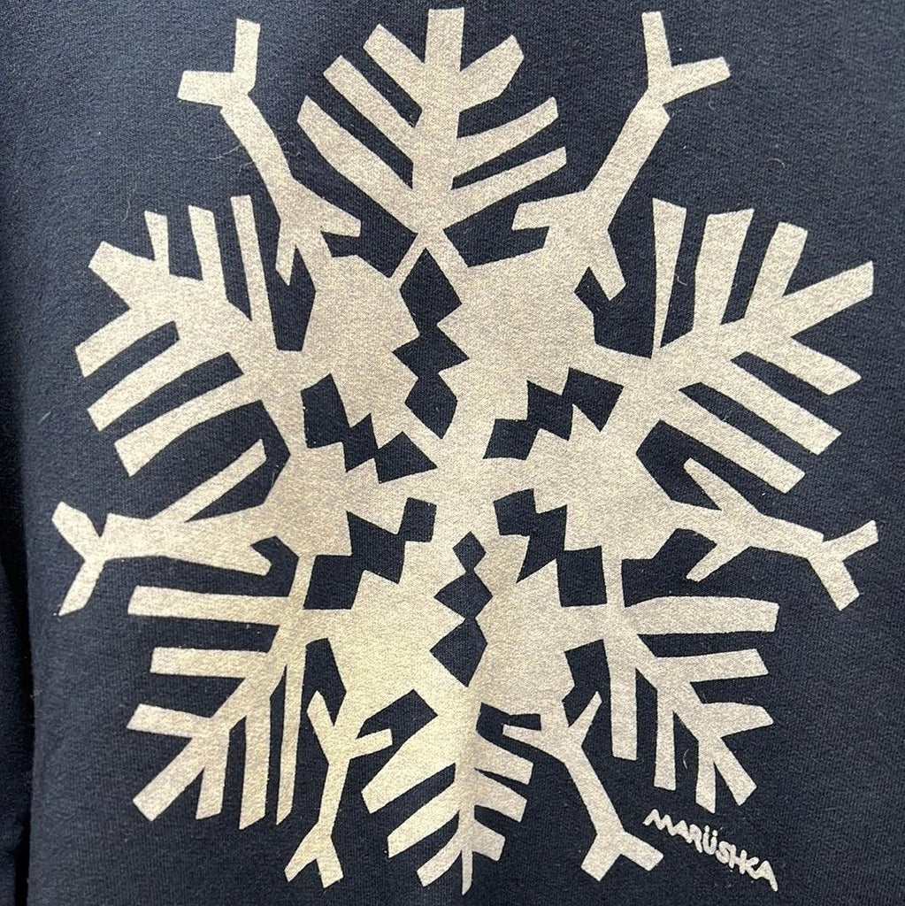 Snowflake Sweatshirt by Marushka - Robin Boutique-Boutique 