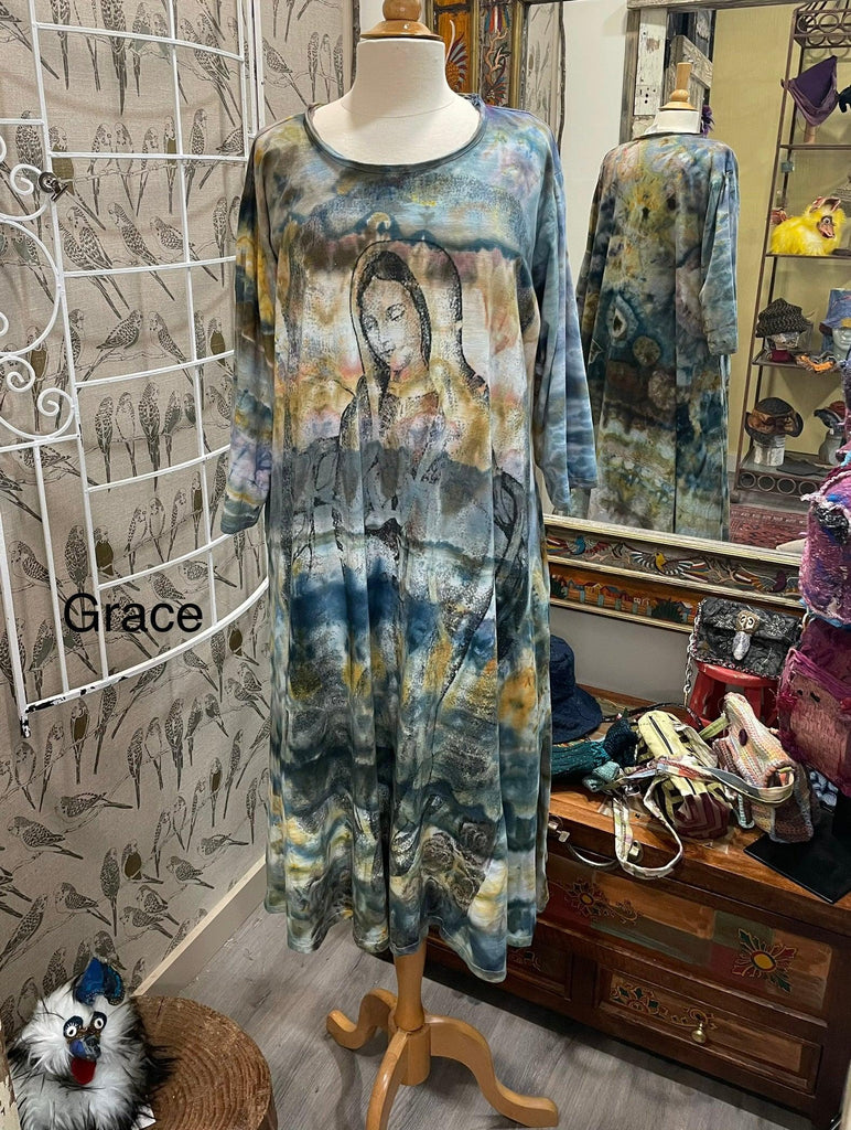 Paperlace Graphic Dress - Robin Boutique-Boutique 