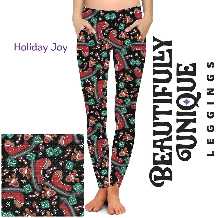 Holiday Joy Leggings - Robin Boutique-Boutique 