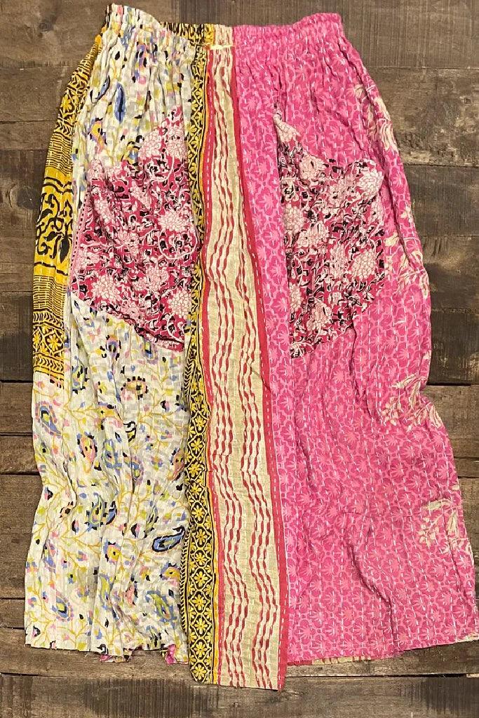 Kantha Sunrise Skirt by Jaded Gypsy - Robin Boutique-Boutique 