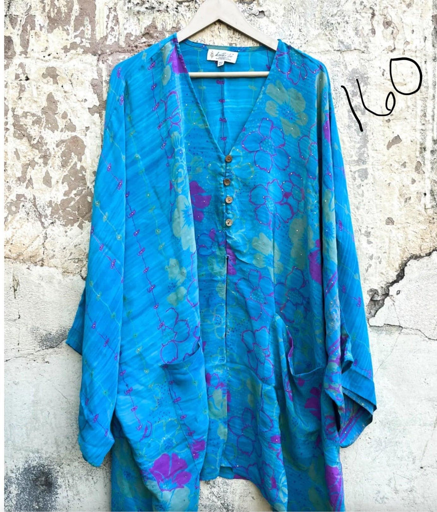 Gaia Split Tunic by Kantha Bae One Size - Robin Boutique-Boutique 