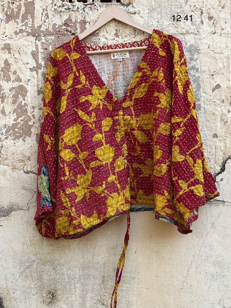 Kantha Butterfly Top by Kantha Bae - Robin Boutique-Boutique 