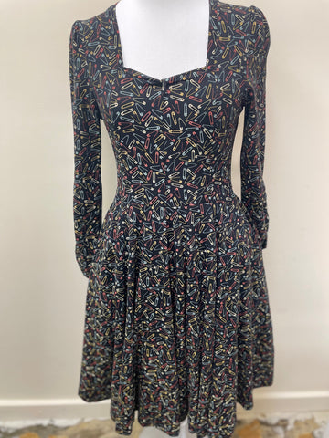 Margot Dress in Craft Print by Effie's Heart - Robin Boutique-Boutique 