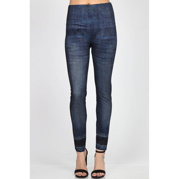 High Waist Full Length Jeans Leggings - Robin Boutique-Boutique 