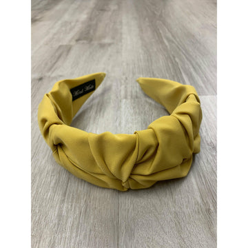Soft Yellow Wide Headband - Robin Boutique-Boutique 