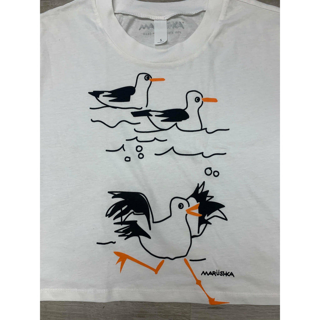 Goofy Gulls Crop T-Shirt - Robin Boutique-Boutique 