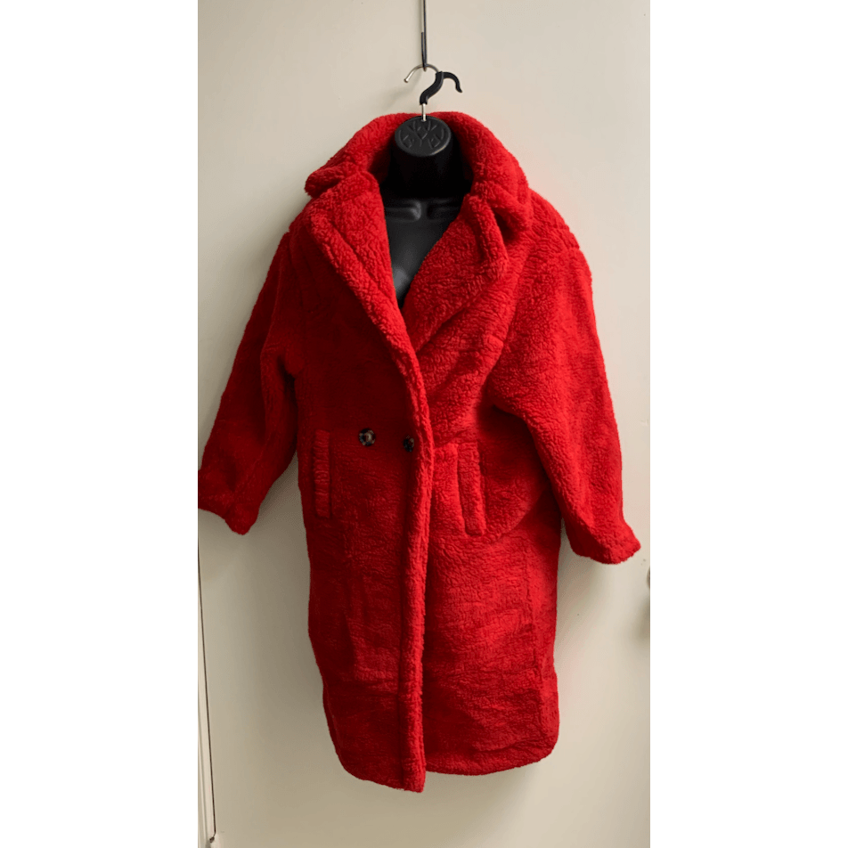 Teddy Wool Coat - Robin Boutique-Boutique    &.  Reloved Fabrics