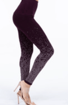M.Rena Ombre Herringbone Jacquard Sweater Leggings - Robin Boutique-Boutique 