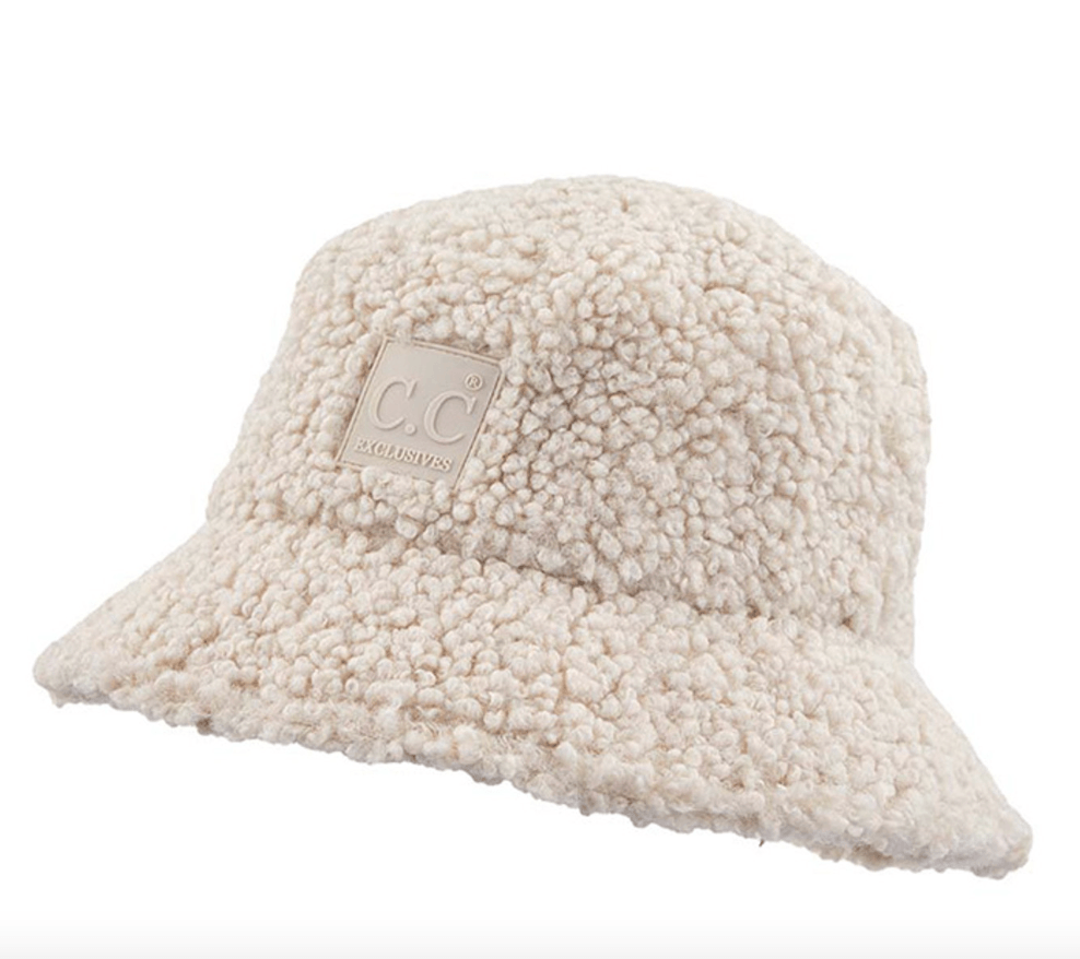 C.C Sherpa Bucket Hat - Robin Boutique-Boutique 