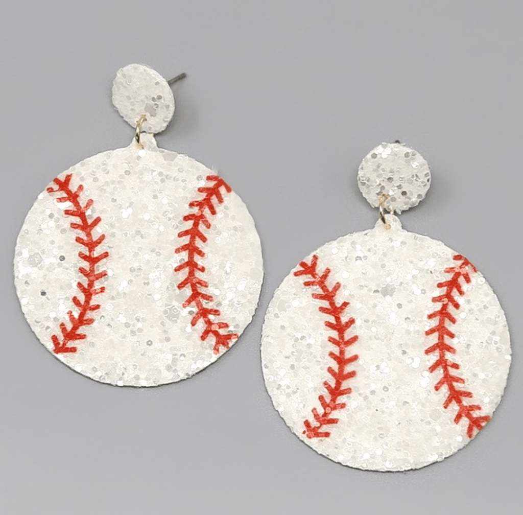 Various Sports Post Earrings - Baseball, Soccer or Softball - Robin Boutique-Boutique 