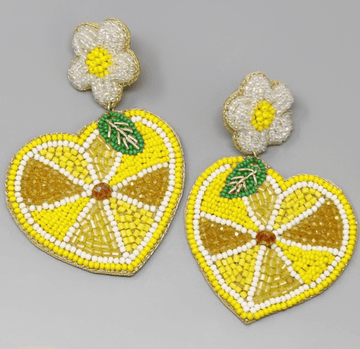 Beaded Fruit Earrings in a Veriety of styles - Robin Boutique-Boutique 