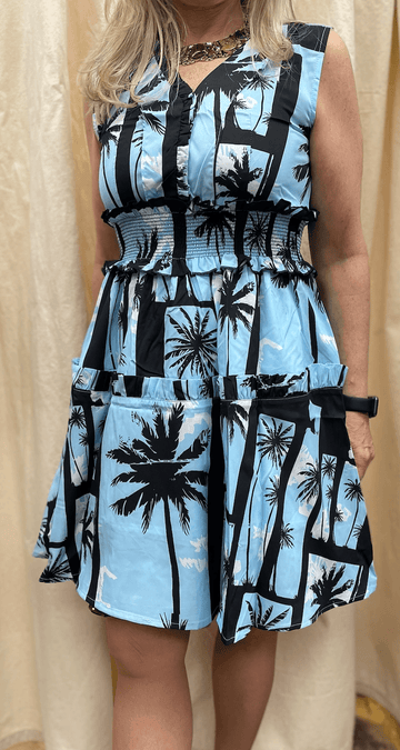 Beulah BC3222 Dress in Tropics - Robin Boutique-Boutique 