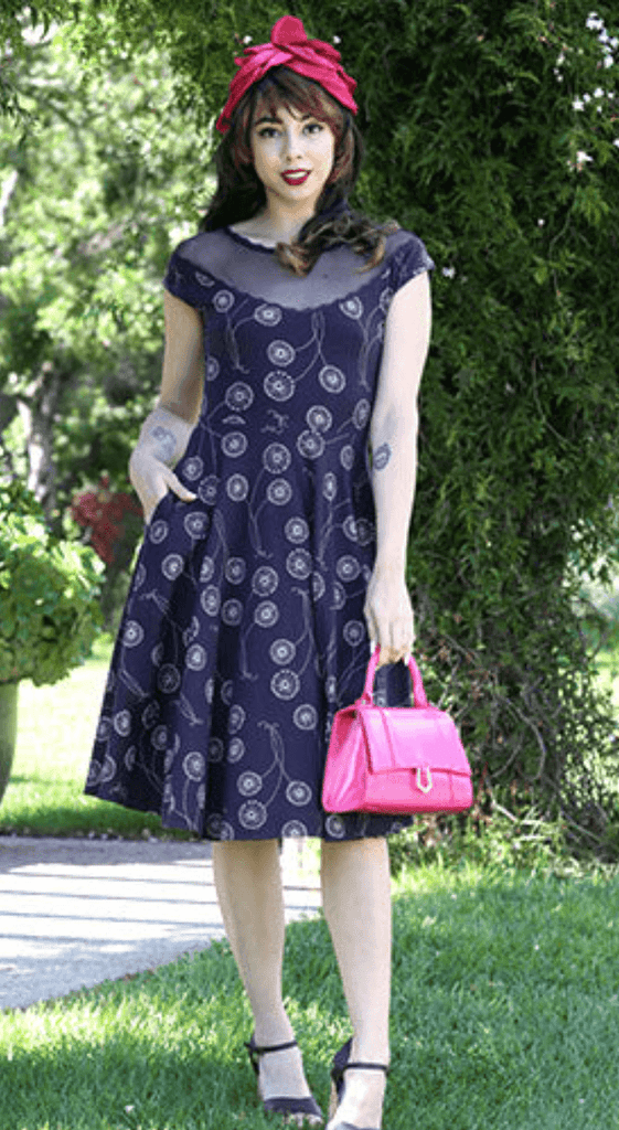 Apertiff Dress in Wish Print by Effie's Heart - Robin Boutique-Boutique 
