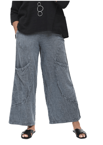 Tulip Portia Capris Pants in Stormy or Rocky VCG126 - Robin Boutique-Boutique 