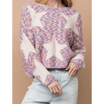 Crop Star Sweater - Robin Boutique-Boutique 