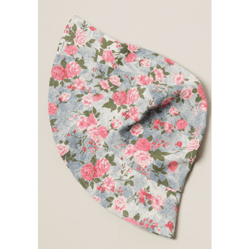 Cotton Floral/Denim Bucket Hat - Robin Boutique-Boutique 