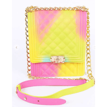Multi Color Quilted Jelly Bag - Robin Boutique-Boutique 