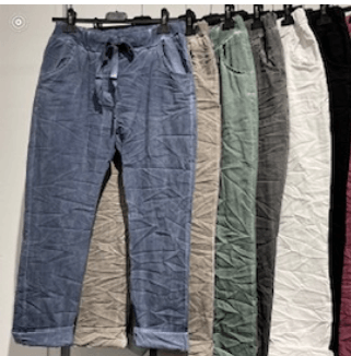 Elastic Waist Jeans - Robin Boutique-Boutique 