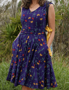 Charming Dress in Grow Print by Effie's Heart - Robin Boutique-Boutique 
