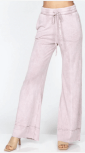 Mineral Wash Loungewear Pants - Robin Boutique-Boutique 