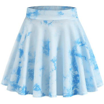 Tie-dye High Waist Skirt - Robin Boutique-Boutique 