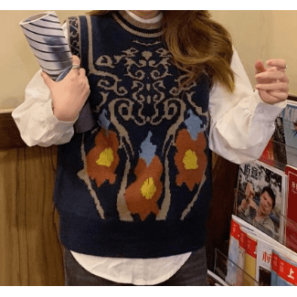 Pullover Sweater Vest - Robin Boutique-Boutique 