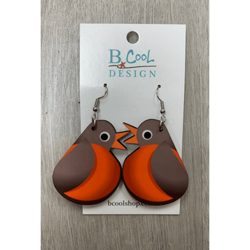 Robin Bird Charm Earrings - Robin Boutique-Boutique 