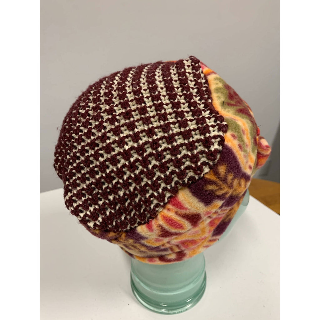 Winter hats-brown-cloche hat-beanie hats - Robin Boutique-Boutique    &.  Reloved Fabrics