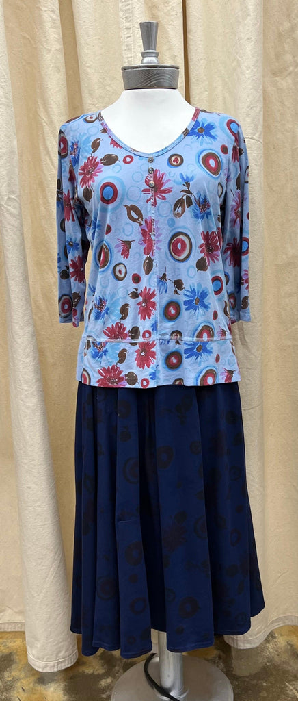 CMC JCO 3672 Skirt W/ Pleats - Robin Boutique-Boutique 