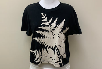 Big Fern Crop T-Shirt - Robin Boutique-Boutique 