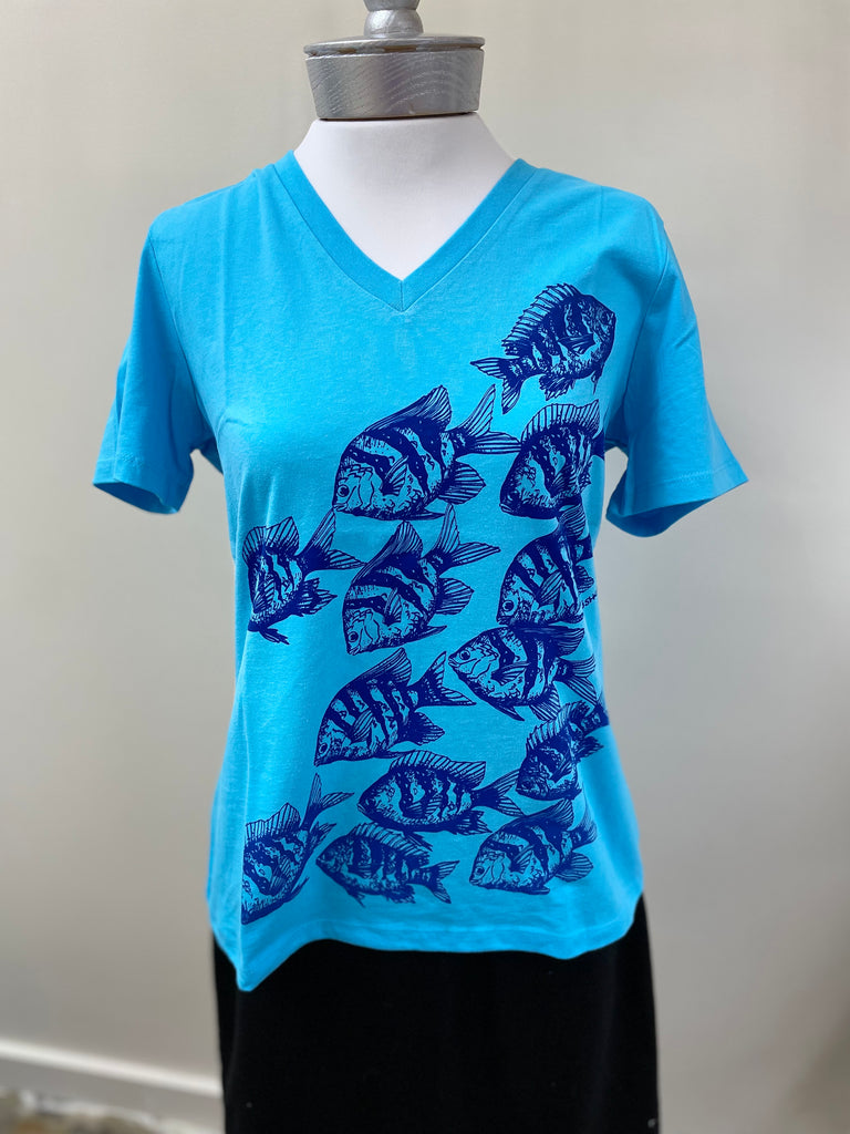 Zebra Fish T-Shirt - Robin Boutique-Boutique 