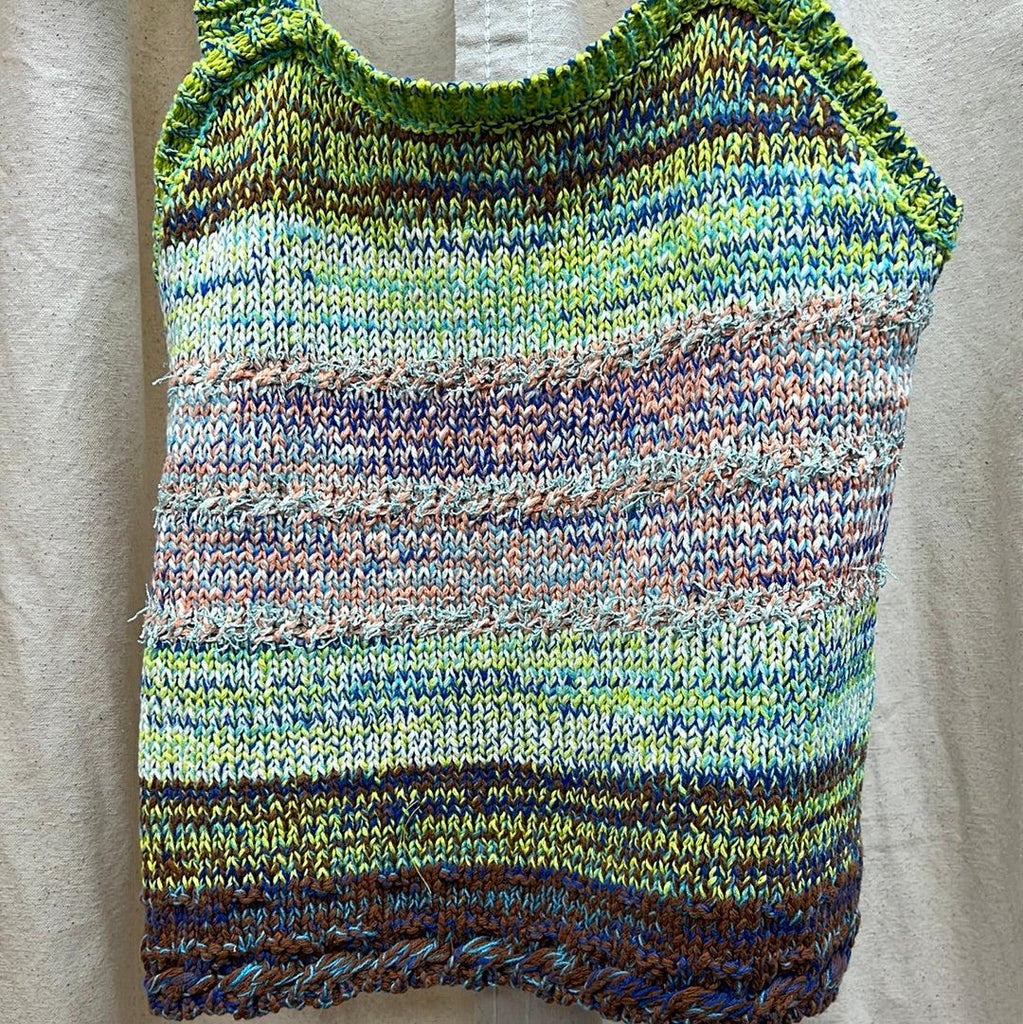 FATE Knit tank in novelty yarns FW8009 - Robin Boutique-Boutique 