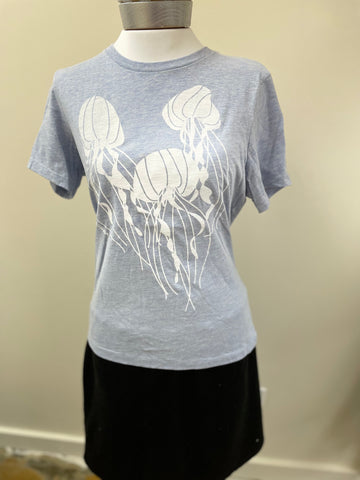 Jellyfish Relaxed Crew Neck Tee - Robin Boutique-Boutique 