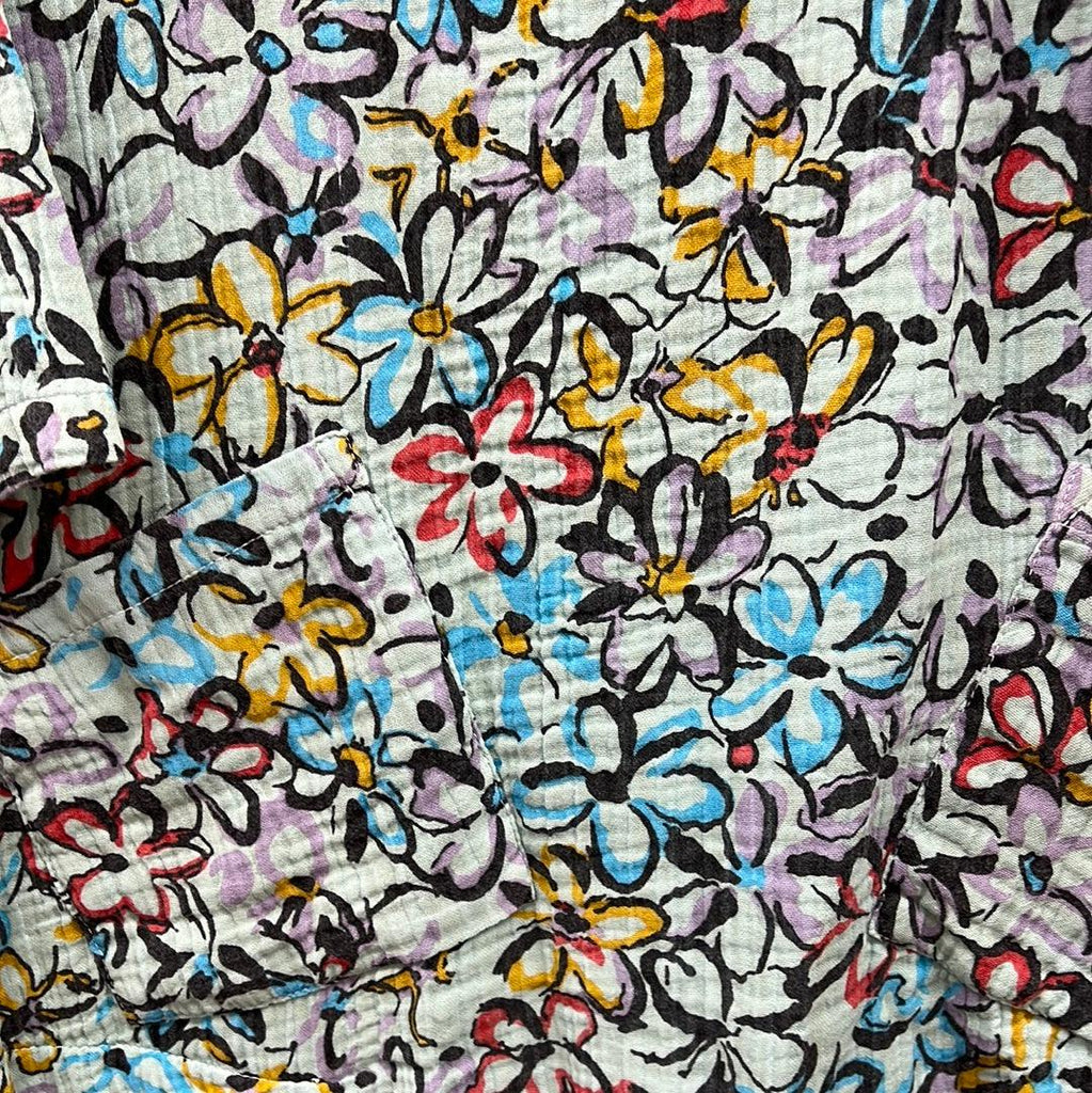 Gauze V-Neck Dress by Color Me Cotton - Robin Boutique-Boutique 