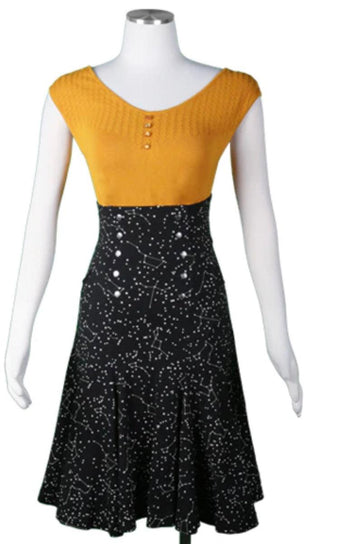 Swing Skirt in Follaje Print by Effie's Heart - Robin Boutique-Boutique 