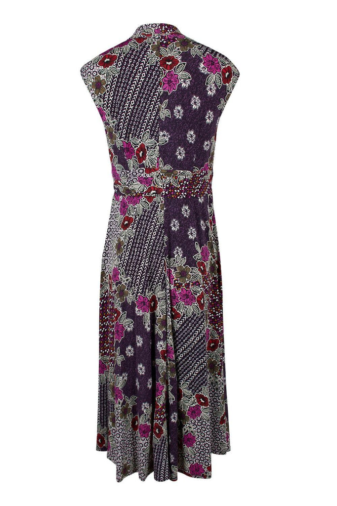 Perceptions V-Neck Sleeveless Multi Floral Dress - Robin Boutique-Boutique 